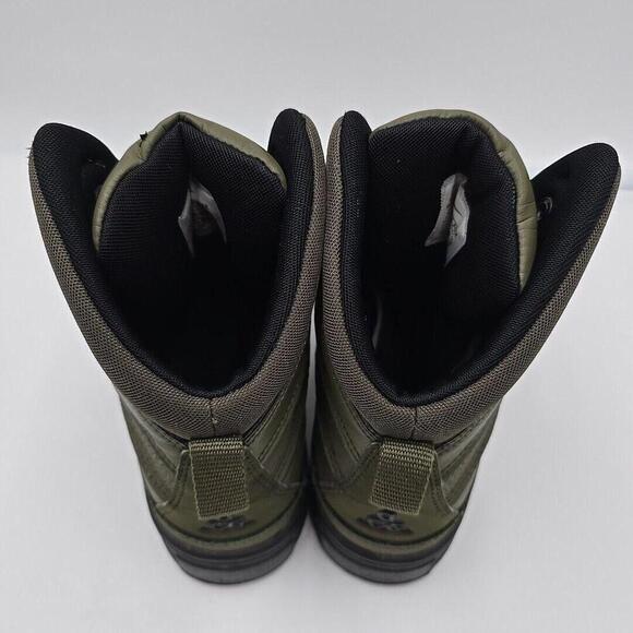 Nike Size 5Y‎ Woodside ACG Hiking Trail Duck Black/Green Boots 524872-200 - Picture 4 of 5